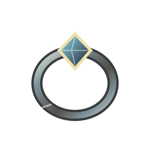 Gem-set ring