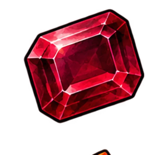 Polished ruby