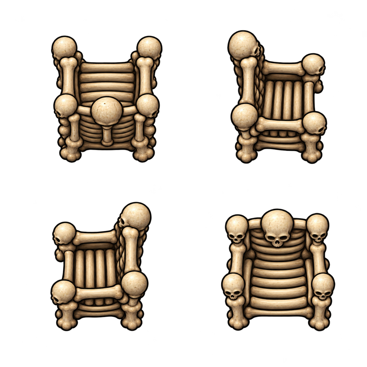 Bone Throne Small packaged inventory artwork