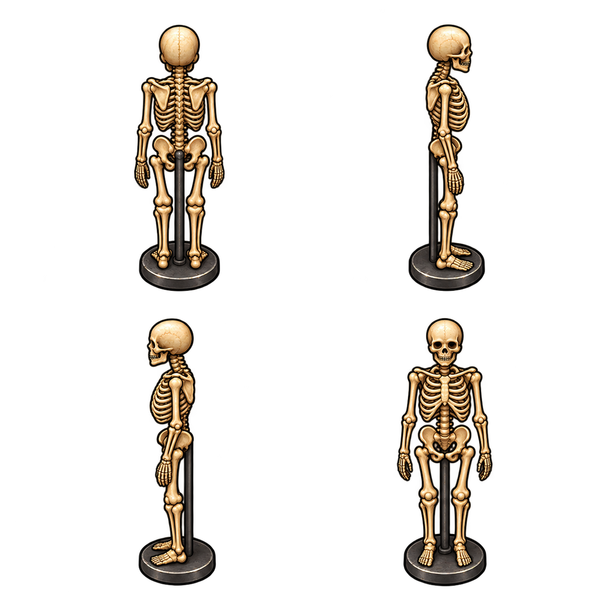 Research Skeleton packaged inventory artwork